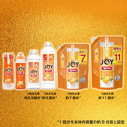 除菌ジョイコンパクトバレンシアオレンジの香り　詰替ジャンボサイズ 容量1425ML Ｐ＆Ｇ 食器用洗剤