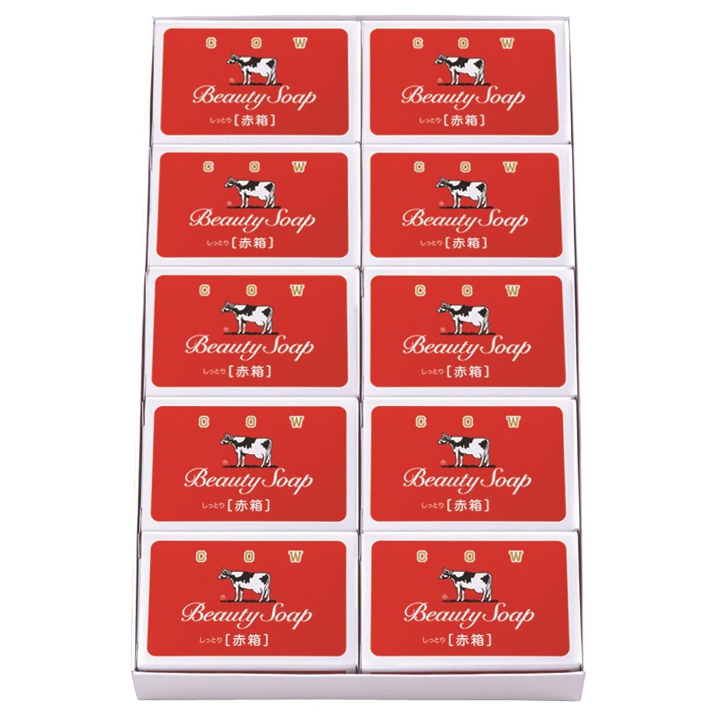 カウブランド　赤箱　１０コ入（ギフト箱） 容量10コ 牛乳石鹸共進社 石鹸