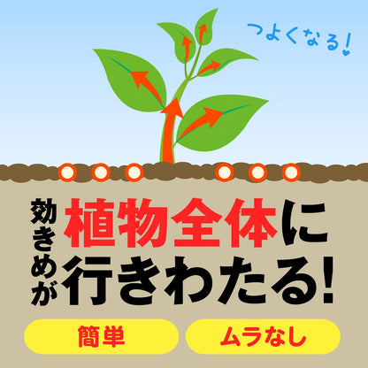 アースガーデン　いろいろな植物つよし粒タイプ　６５０ｇ 容量650G アース製薬 園芸用品・殺虫剤