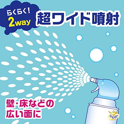 らくハピ　くるくるバブルーン　お風呂まるごと 容量360ML アース製薬 住居洗剤・お風呂用
