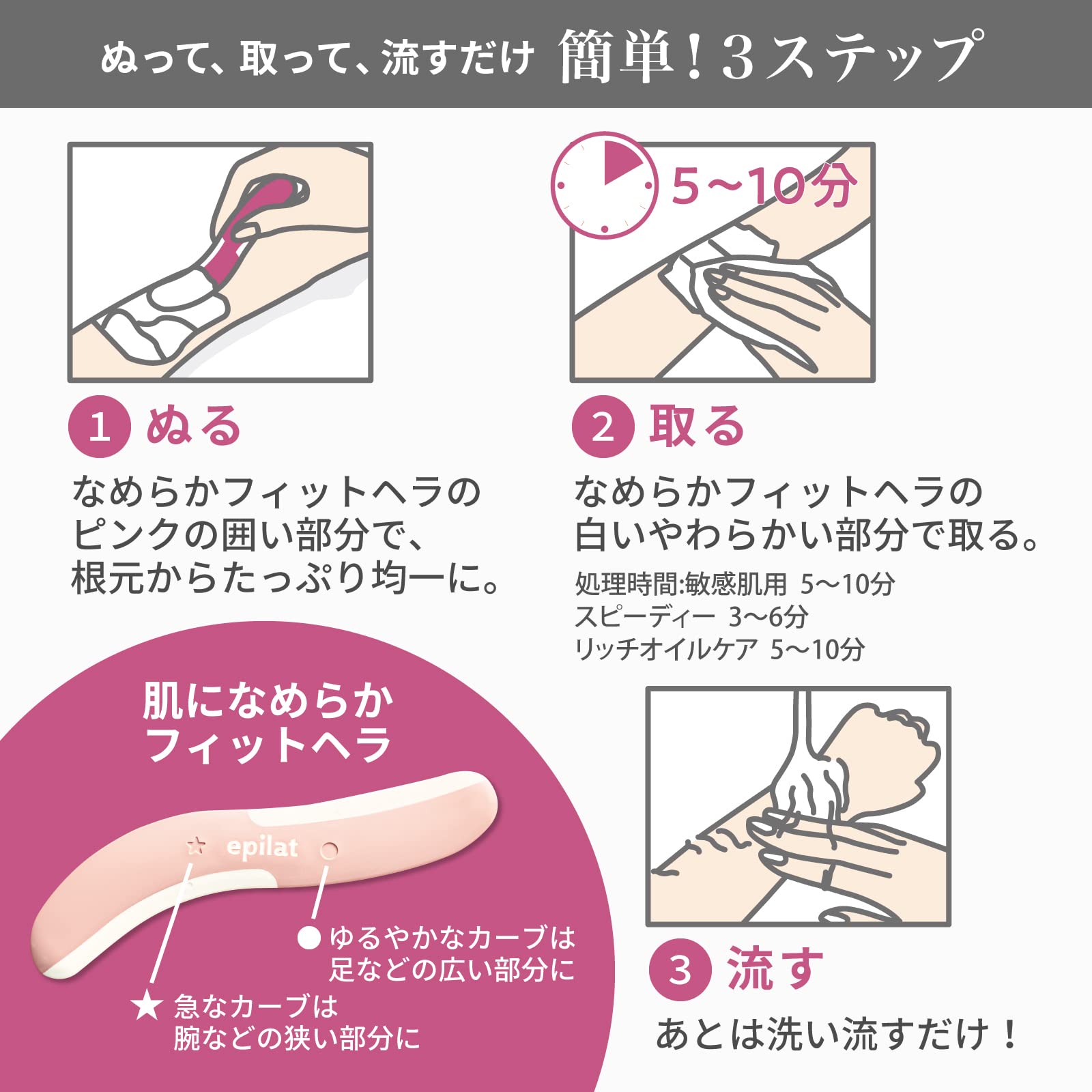 エピラット　除毛クリーム　敏感肌用 容量150G クラシエ 除毛・脱毛剤