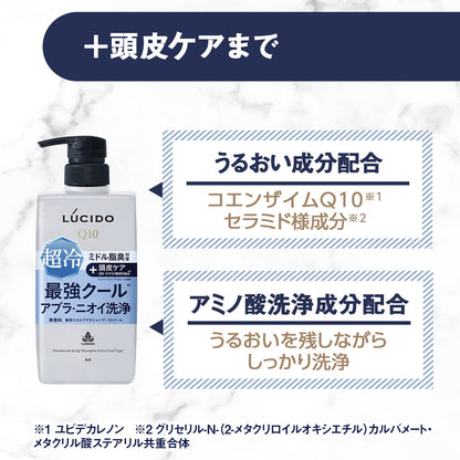 ルシード　薬用スカルプデオシャンプー　ＥＸクールタイプ　つめかえ用　（医薬部外品） 容量380MLシャンプー
