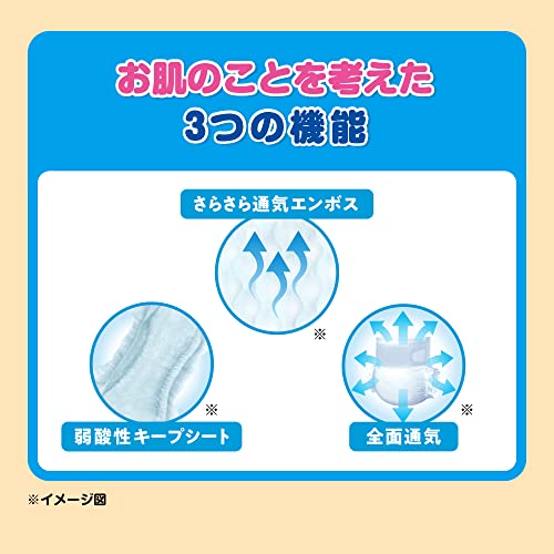 ネピアやさしいＧＥＮＫＩテープ新生児用７６枚 容量76ﾏｲ 王子ネピア オムツ
