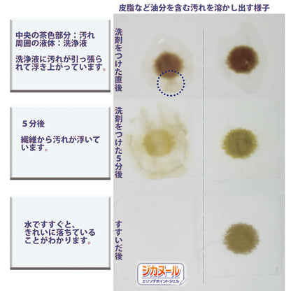 ジカヌール　エリソデポイントジェル　１５０ｍｌ 容量150ML カネヨ石鹸 衣料用洗剤