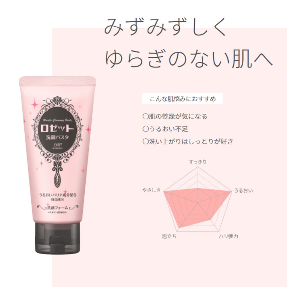 ロゼット洗顔パスタ白泥 容量120G ロゼット 洗顔・クレンジング