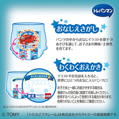 トレパンマンブルーＬ３４枚 容量34ﾏｲ ユニ・チャーム（ユニチャーム） オムツ