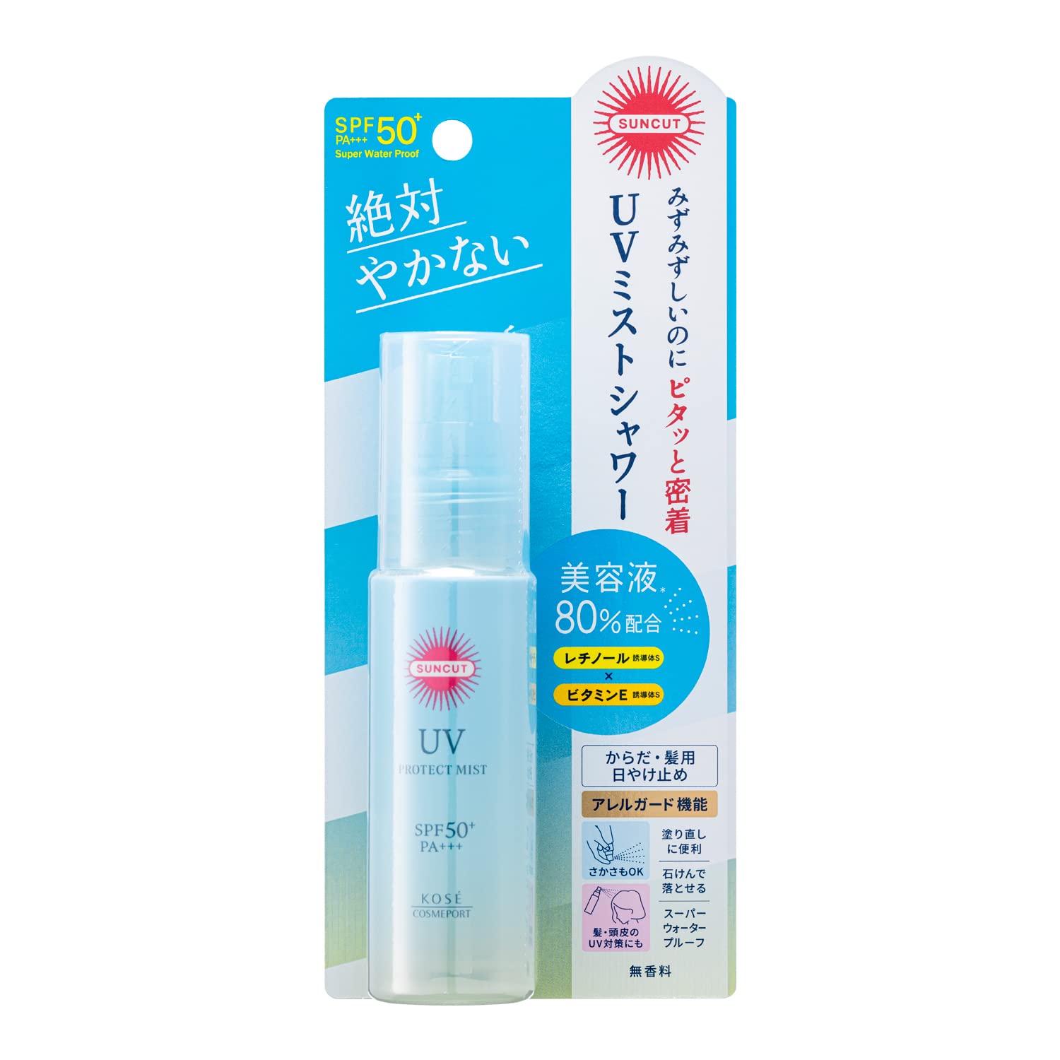 サンカットＲ　プロテクトＵＶ　ミスト 容量60ML コーセーコスメポート ＵＶ・日焼け止め