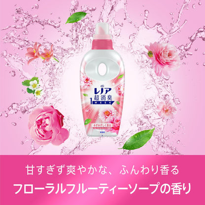 レノア超消臭１ｗｅｅｋみずみずしく香るフローラルフルーティーソープの香りつめかえ用特大サイズ容量920ML