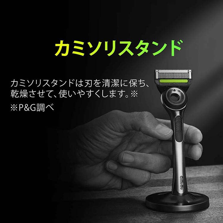ジレットラボ角質除去バー搭載２Ｂホルダー付 容量1ｺ ジレット 男性用カミソリ