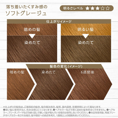 サイオス　イルーセント　ミルキーヘアカラー　ＳＧ０３　ソフトグレージュ容量1コヘアカラー・黒髪用