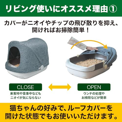 エステーペット　実感消臭本体セット　猫用システムトイレ　１組 容量1ｺ エステー ペット用品