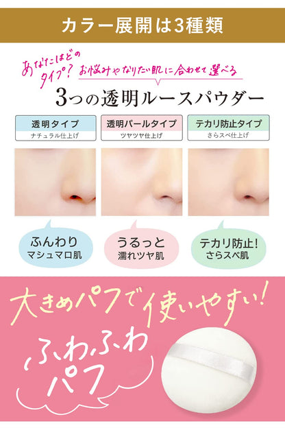 モイストラボ　ルースパウダー〈テカリ防止〉 容量1ｺ 明色化粧品 メイク