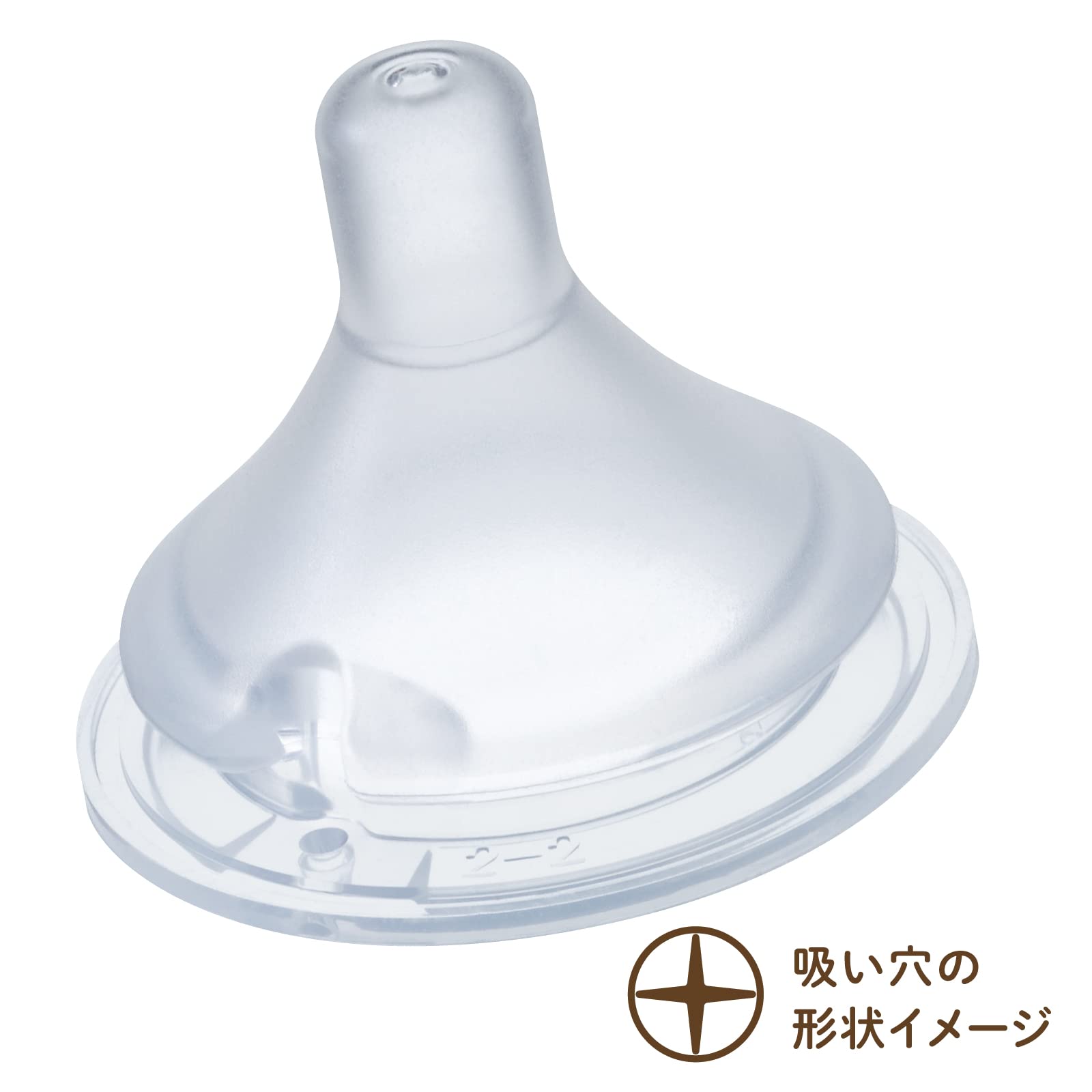 チュチュ　マルチフィット広口タイプシリコーンゴム製乳首　１個 容量1コ ジェクス ベビー用品
