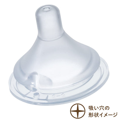 チュチュ　マルチフィット広口タイプシリコーンゴム製乳首　１個 容量1コ ジェクス ベビー用品
