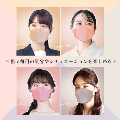 ＭＡＫＥＵＰＭＡＳＫ２８枚４色×７枚３Ｄ立体００ 容量28ﾏｲ 錦尚金 マスク