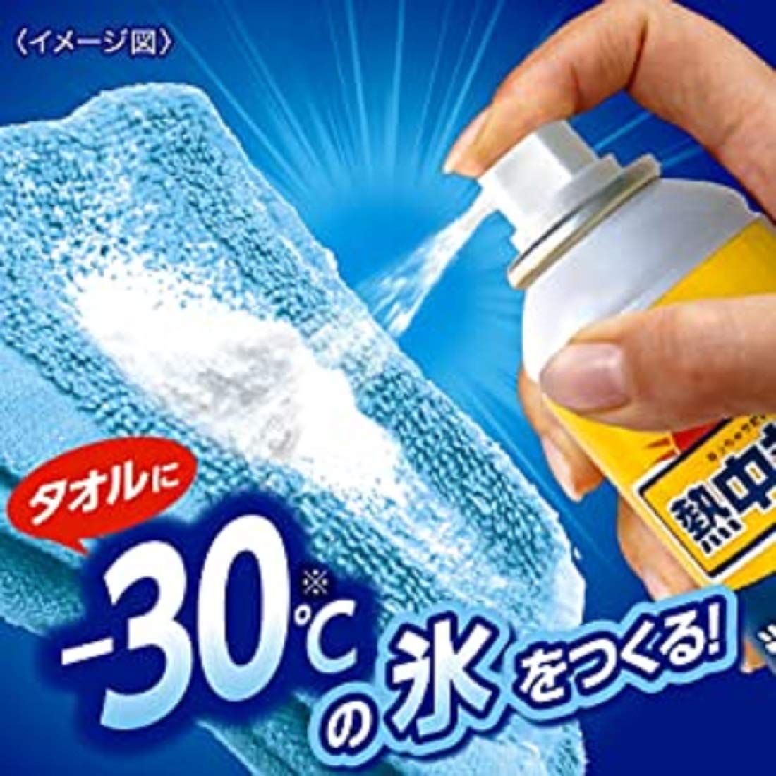 熱中対策 タオルに氷をつくるスプレー 230ml 容量230ML 小林製薬 熱中症・冷却