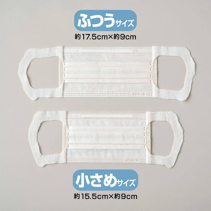 ハイパーブロックマスク　エリカラ　ナチュラルホワイト７枚　ふつうサイズ 容量7ﾏｲ大王製紙 マスク