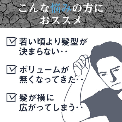 ルシード ヘアワックス グロス＆ホールド メンズ 無香料 80g 容量80Gマンダム スタイリング