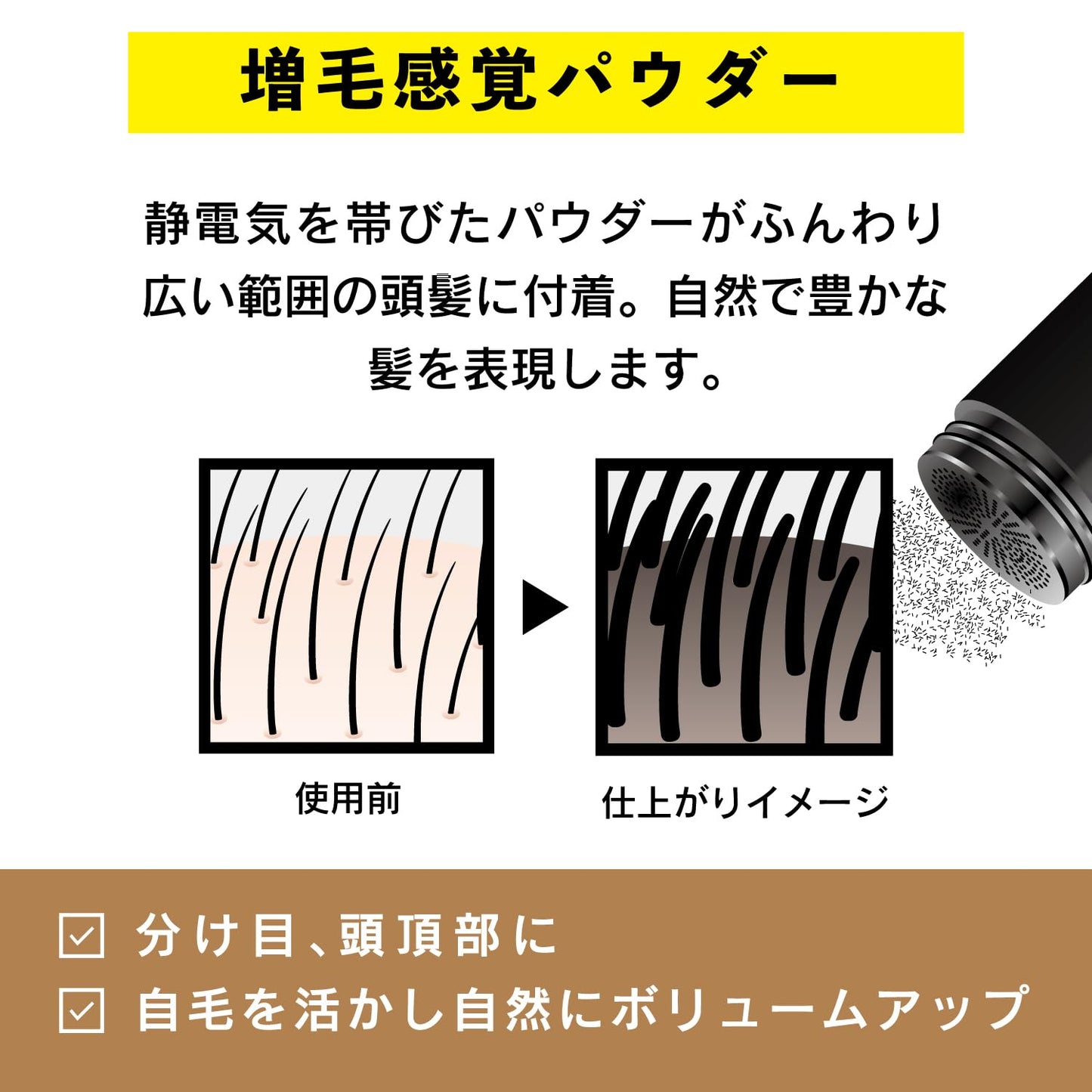 トップシェード　カバーヘアー　やや明るめの自然な黒色 容量35G 柳屋本店 スタイリング