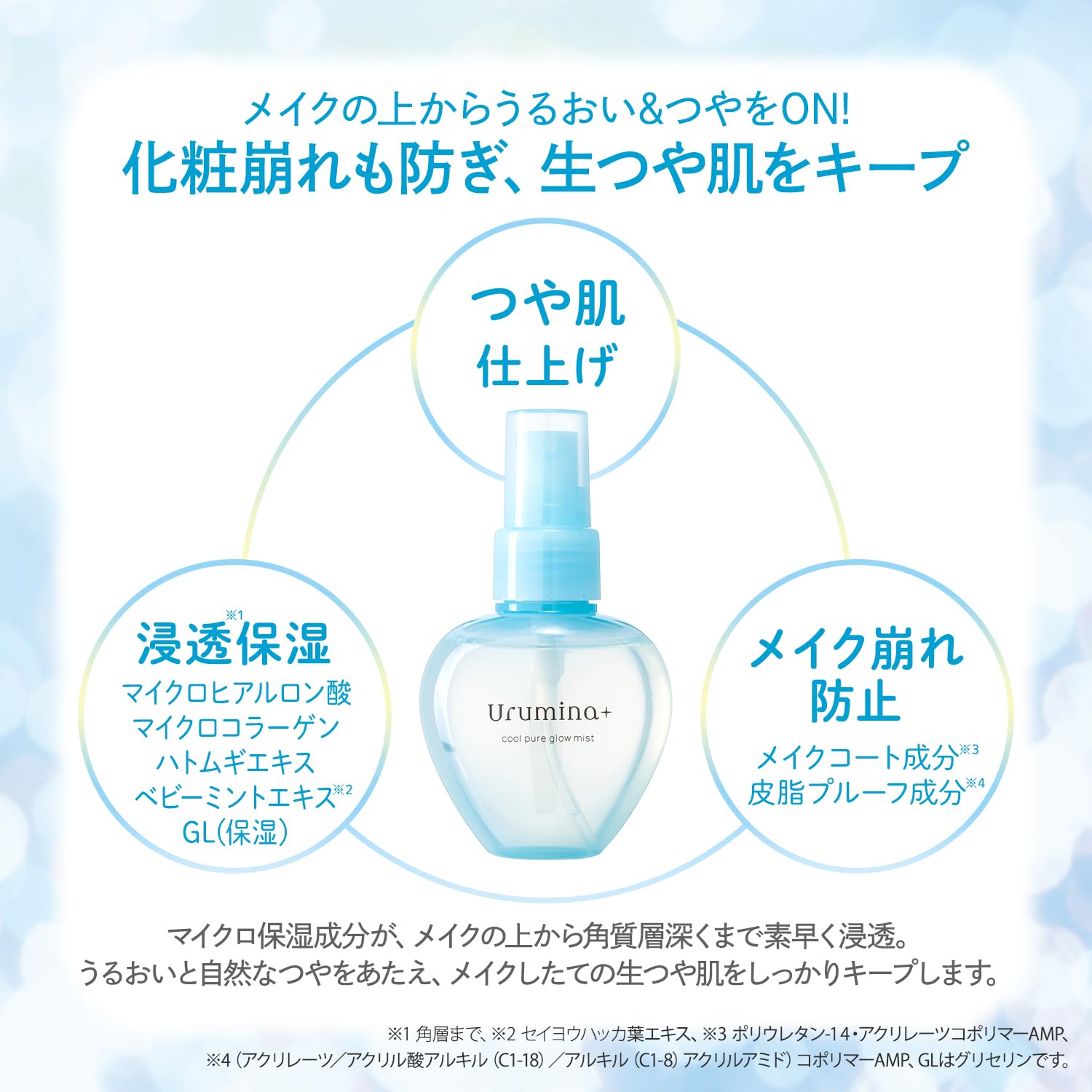 ウルミナプラス 生つやキープミスト 容量70ML コーセーコスメポート 化粧水・ローション