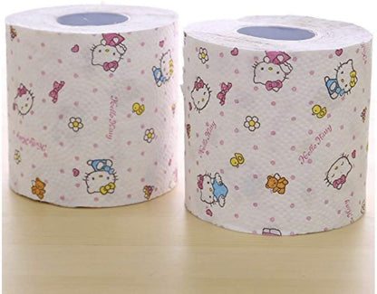 ハローキティ　トイレットペーパー　12ロール　ダブル 容量12ロール 丸富製紙 トイレットペーパー