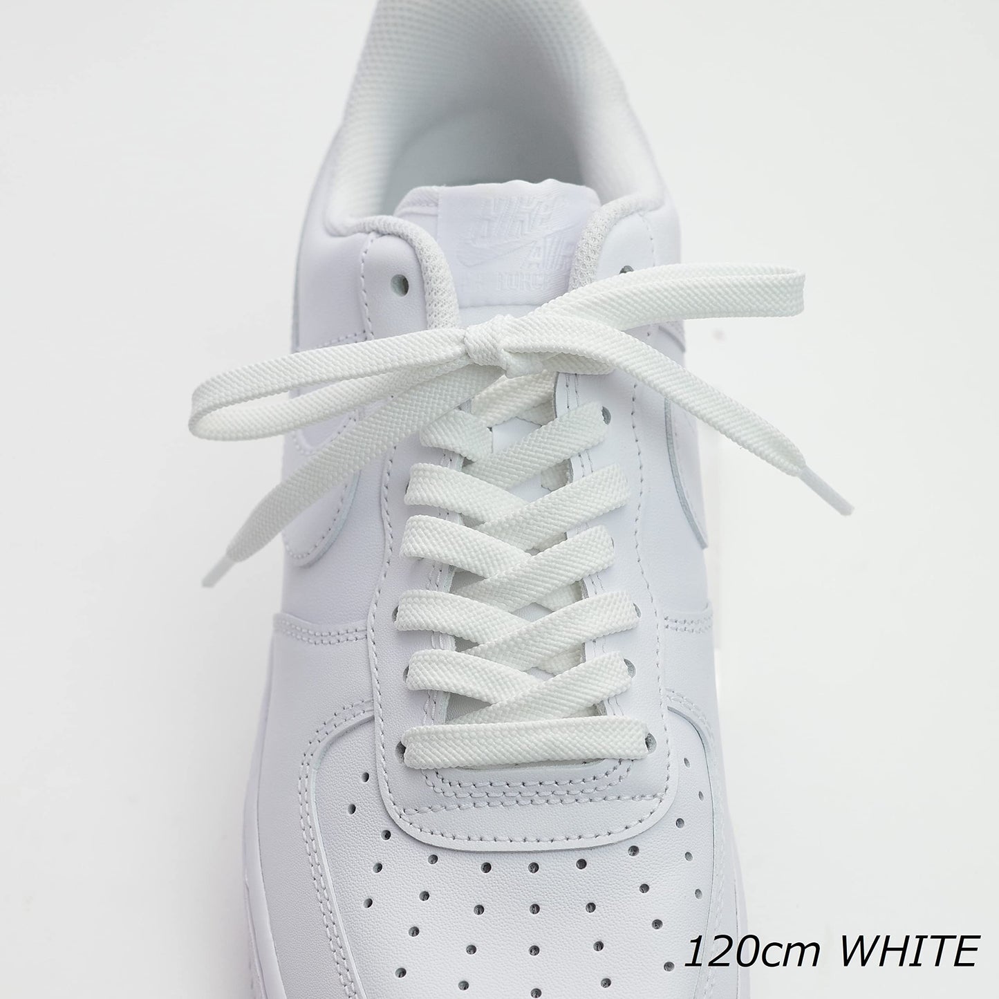 ＳＮＥＡＫＥＲ　ＣＡＲＥ　Ｒｅ－ＳＨＯＥ　ＬＡＣＥＳ　１２０センチ　ホワイト容量1ソクシューケア