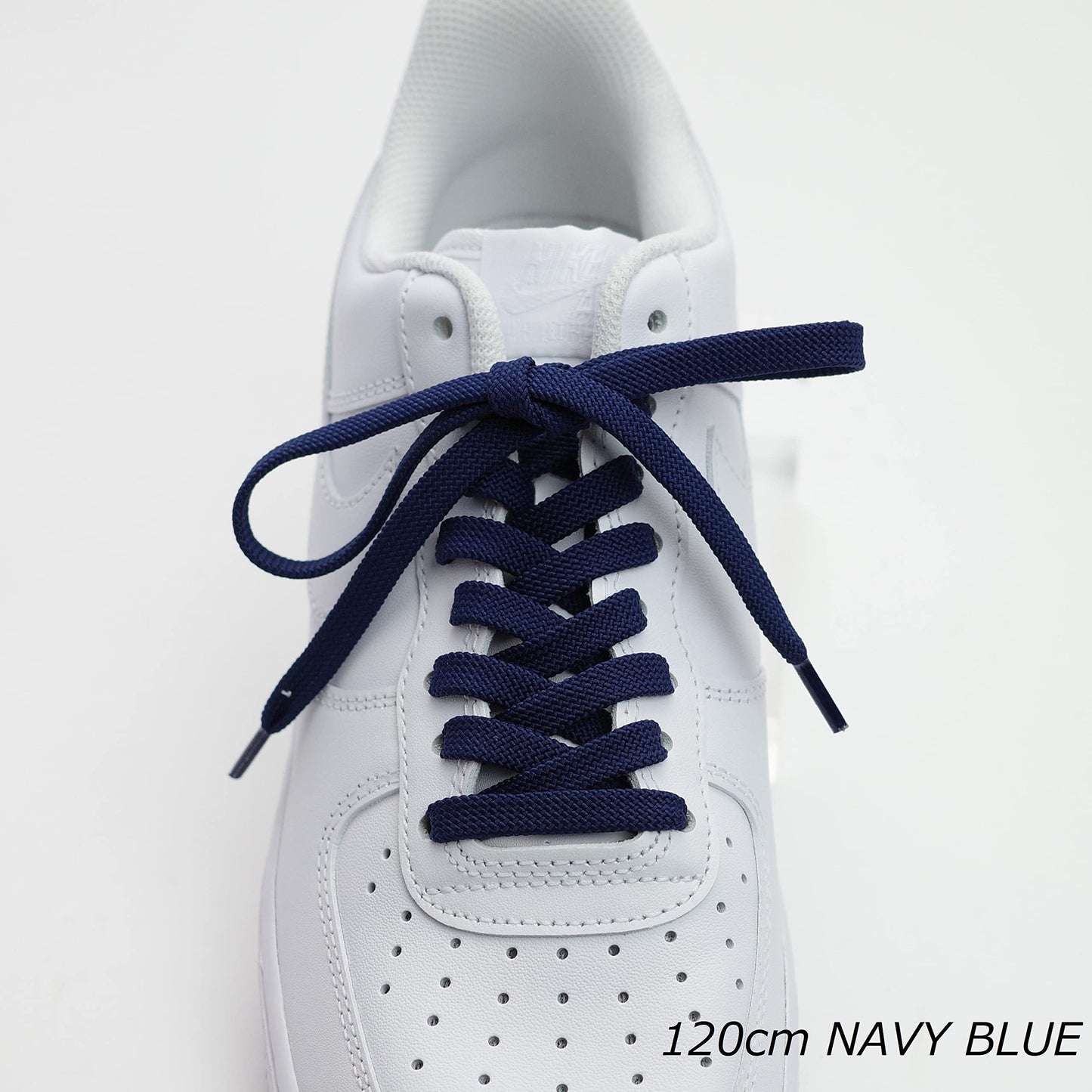 ＳＮＥＡＫＥＲ　ＣＡＲＥ　Ｒｅ－ＳＨＯＥ　ＬＡＣＥＳ　１２０センチ　ネイビーブルー容量1ソクシューケア