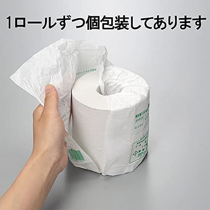 エコロ１８ロールシングル１１０メートル巻１０７幅 容量18R 泉製紙 トイレットペーパー