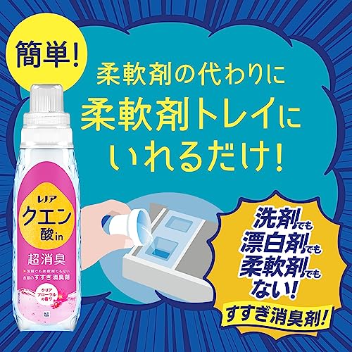 レノアクエン酸ｉｎ超消臭クリアフローラルの香りつめかえ用超特大サイズ 容量1080MLＰ＆Ｇ
