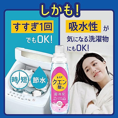 レノアクエン酸ｉｎ超消臭クリアフローラルの香りつめかえ用超特大サイズ 容量1080MLＰ＆Ｇ