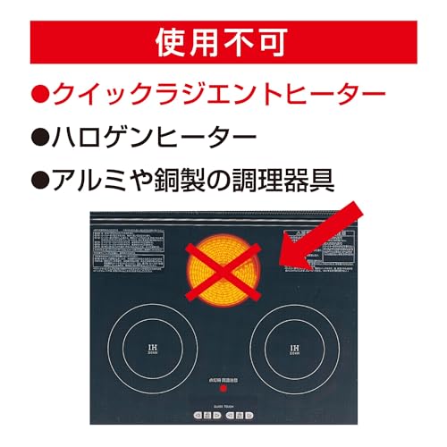 ＩＨマットソフトワイド　カトラリー柄グレー 容量1マイ 東洋アルミ アルミ