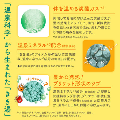きき湯　クレイ重曹炭酸湯　３６０ｇ 容量360G バスクリン 入浴剤