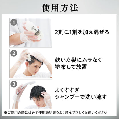 ルシード　デザインヘアカラー　モダンブラウン　（医薬部外品） 容量1クミ マンダム ヘアカラー