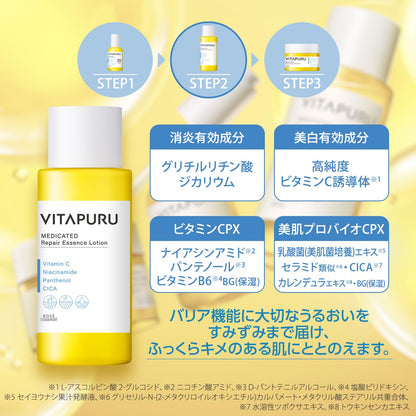 ビタプル　リペア　エッセンスローション 容量200ML コーセーコスメポート 化粧水・ローション