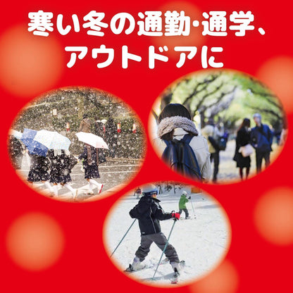 貼れるどんとミニＶ　１０個入 容量10ｺ 大日本除虫菊（金鳥） カイロ