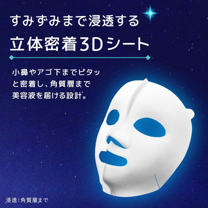 肌美精　薬用日曜日のナイトスキンケアマスク容量3マイ シートマスク