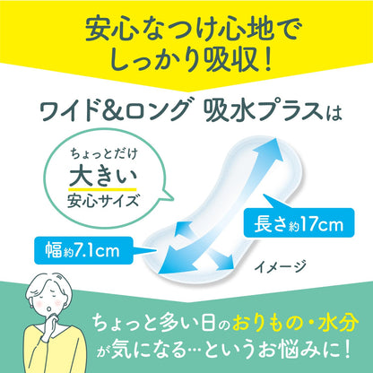 サラサーティコットン１００ワイド＆ロング吸水プラス３４個 容量34コ 小林製薬 生理用品