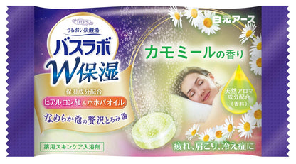 ＨＥＲＳバスラボ　Ｗ保湿　ＮＩＧＨＴ　ＤＲＥＡＭＩＮＧ　１２錠入 容量12ジ 白元アース 入浴剤