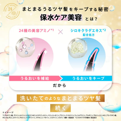 ラックス　バスグロウ　ディープモイスチャーアンドシャイン　トリートメント　つめかえ用　３５０ｇ容量350G