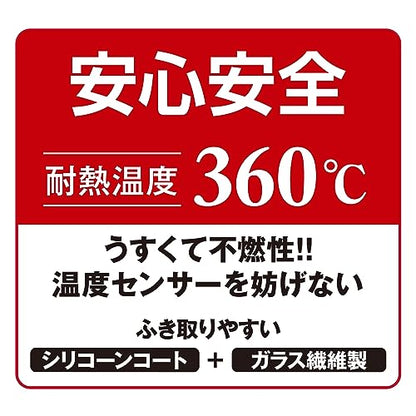 ＩＨマットＳＯＦＴキッチンツール柄ミルキーベージュ 容量1ﾏｲ 東洋アルミ アルミ