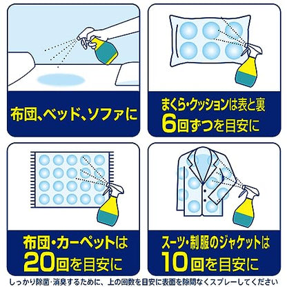 ファブリーズＷ除菌＋消臭　プレミアム　無香料　　つめかえ用４回分 容量1280ML 芳香剤・部屋用
