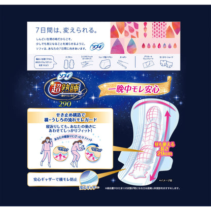 ソフィ超熟睡ガード２９０　２８枚 容量28マイ ユニ・チャーム 生理用品