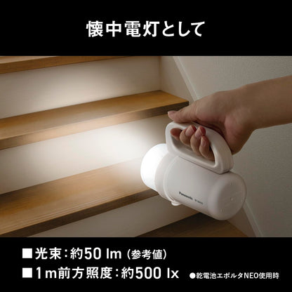 ＢＦ－ＢＭ２０Ｐ－Ｗ　残量チェック機能付き電池がどれでもライト 容量1ｺ パナソニック 電球