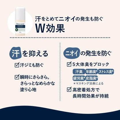 デオカラット　薬用デオドラント　スティック 容量20Gコーセーコスメポート 制汗剤・デオドラント