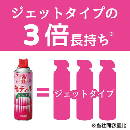 キンチョールＶ４５０ｍＬ　ローズの香り 容量450ML 大日本除虫菊（金鳥） 殺虫剤・ハエ・蚊