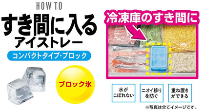 ＰＨ－Ｆ８５　すき間に入るアイストレー　コンパクトタイプ・ブロック 容量3ｺ エビス 台所用品