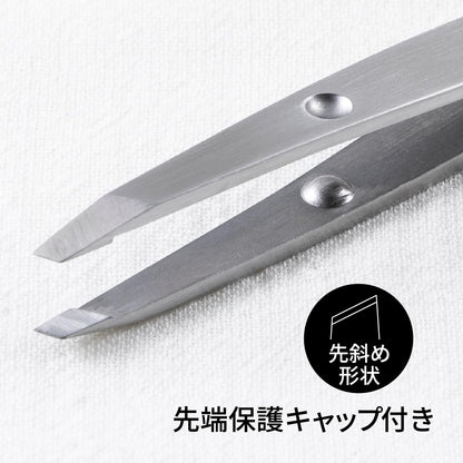 ＫＱ１８３１　がっちりキャッチ毛抜き（シルバー） 容量1ﾎﾝ 貝印 ボディケア