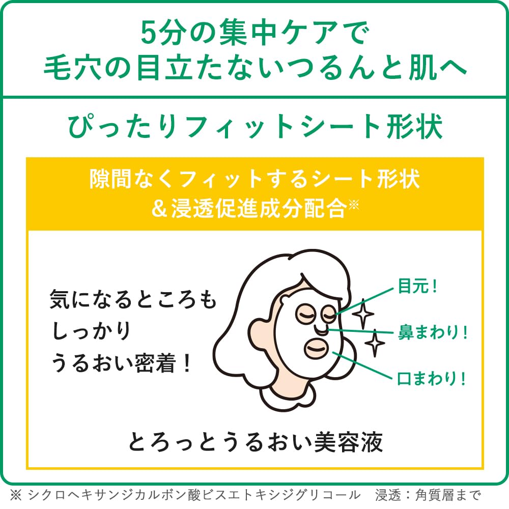 肌美精　ＣＨＯＩ薬用マスク　肌・毛穴ケア 容量10ﾏｲ クラシエホームプロダクツ販売 シートマスク