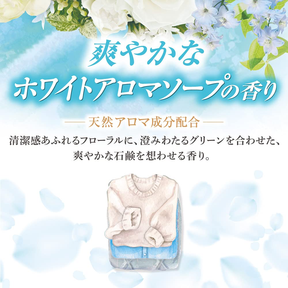 ミセスロイドフローラル　引き出し用　３２個入　１年防虫　ホワイトアロマソープの香り 容量32ｺ白元アース