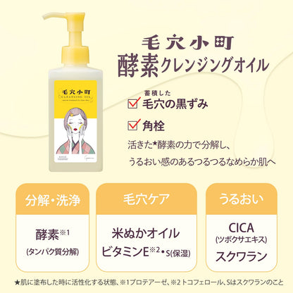 ソフティモ　毛穴小町　酵素クレンジングオイル 容量150MLコーセーコスメポート